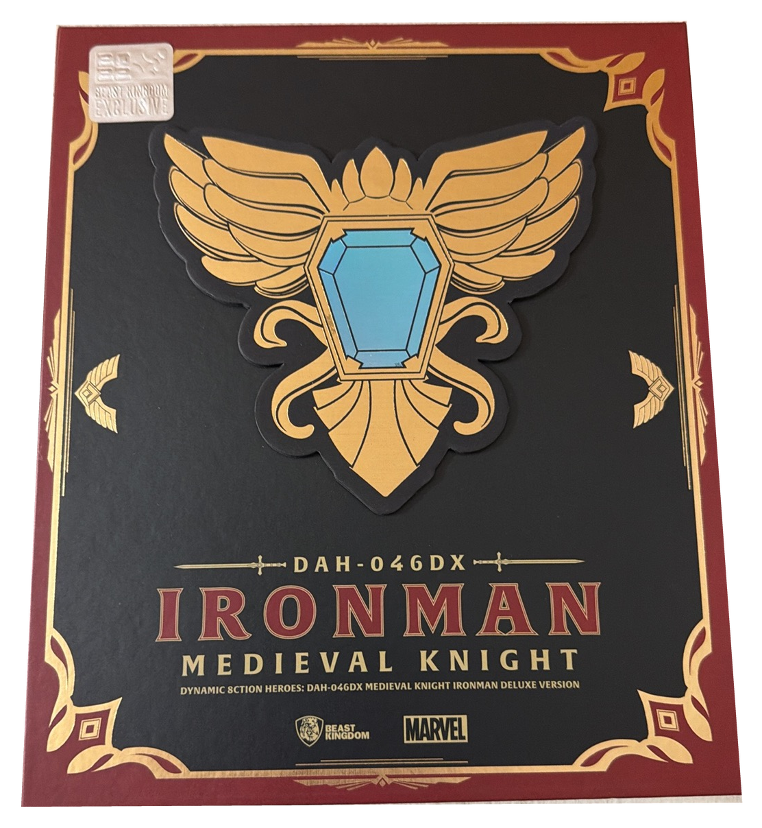 Beast Kingdom Medieval Knight Iron Man — Deluxe Version collectible