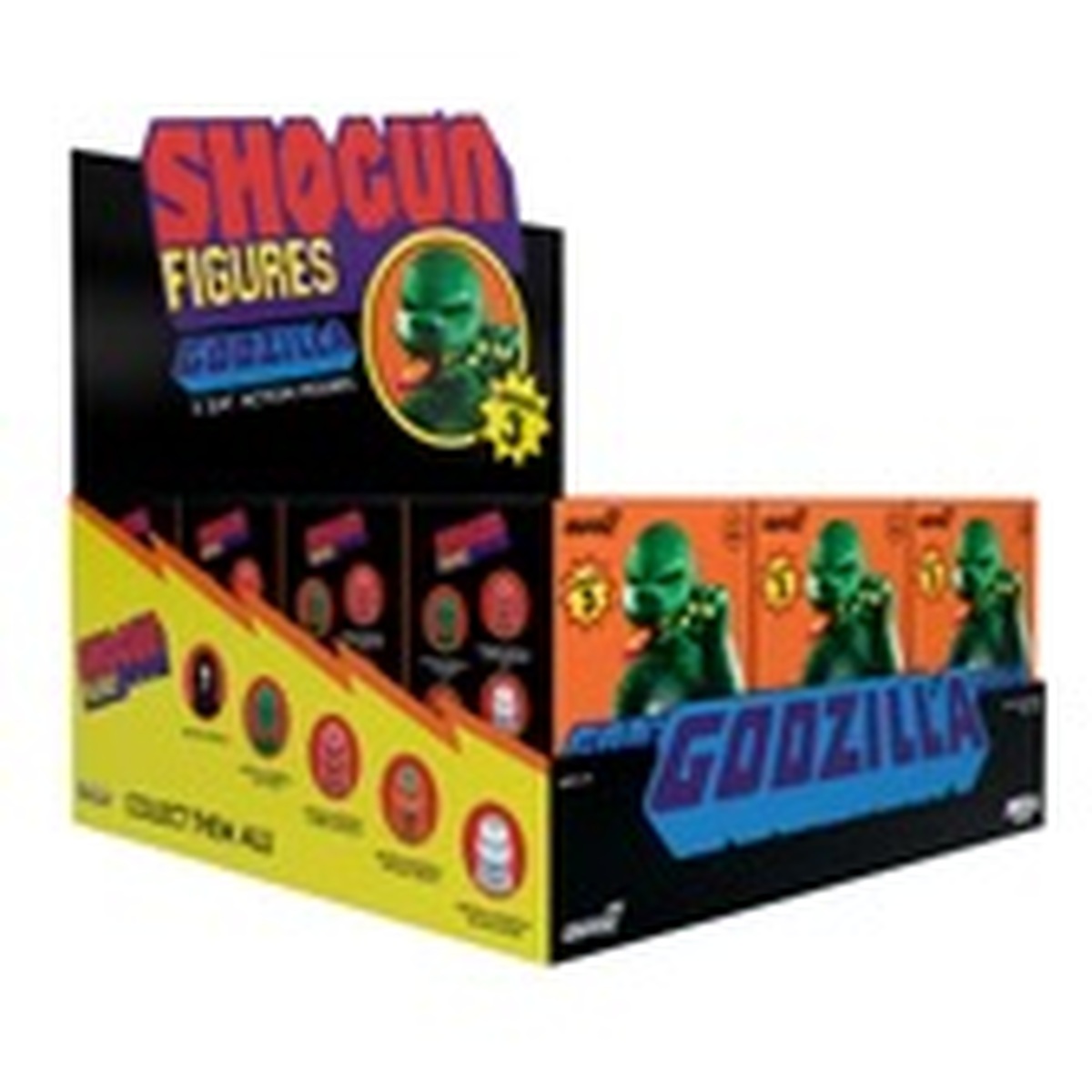 Super7 Shogun Godzilla ReAction Figures Series 3 Display collectible